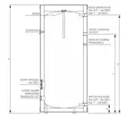 Zasobnik c.w.u. stojący (bez wężownicy) SE-200 Termo Max KOSPEL SE-200.TERMO.PL