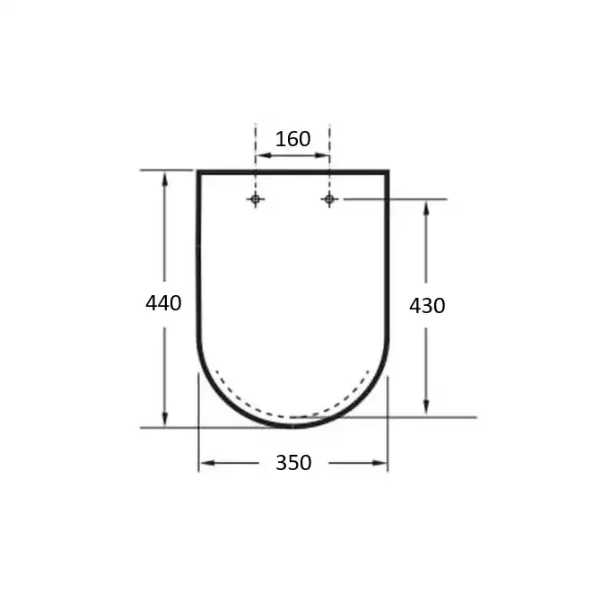 GAP Deska wolnoopadająca Slim ROCA A801482211