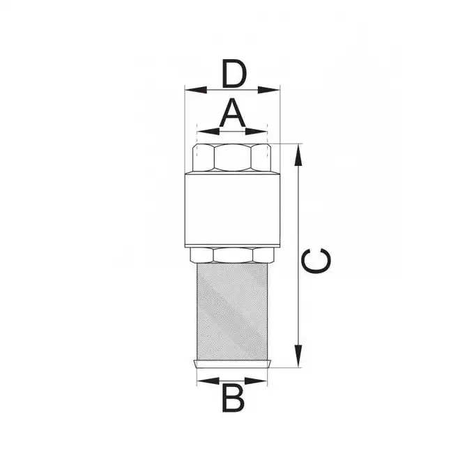 Zawór zwrotny z koszem 5/4&quot; HYDROLAND ZZ-K32