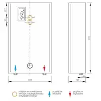 Elektryczny kocioł centralnego ogrzewania EKCO T 30 KOSPEL EKCO.T-30.PL