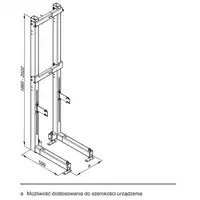 Rama montażowa VIESSMANN 7658026