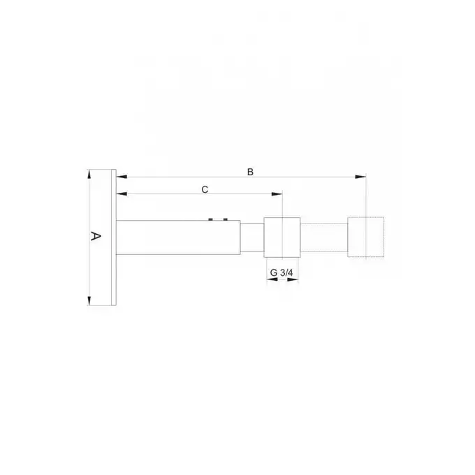 Uchwyt naczynia przeponowego HYDROLAND W-NACZ