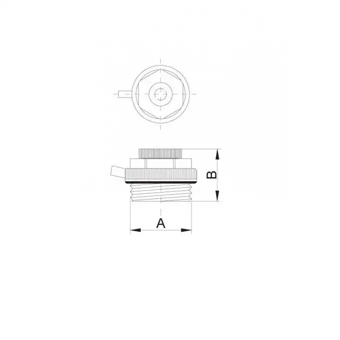 Odpowietrznik automatyczny higroskopijny 1/2&quot; HYDROLAND ODP.A.HIG