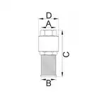 Zawór zwrotny z koszem 5/4&quot; HYDROLAND ZZ-K32