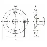 Kołnierz PN16 Inox - 54 DN50 KAN-therm 1609091009