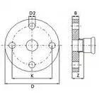 Kołnierz PN16 Steel - 88.9 DN80 KAN-therm 1509091004