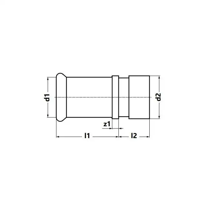 Łącznik Steel Sprinkler/Groove - 108/ 114 KAN-therm 1511042005