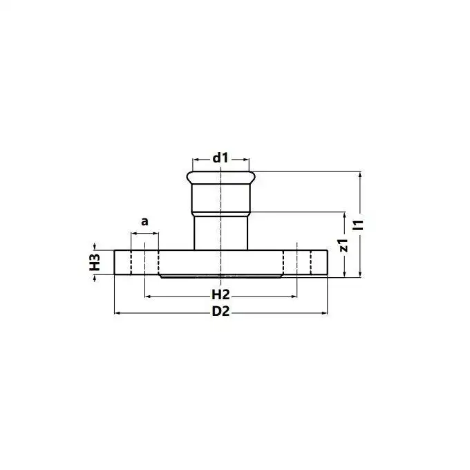 Kołnierz PN16 Inox Sprinkler - 108 DN100 KAN-therm 1611091000