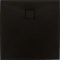 Brodzik CORREO kwadratowy nero granitowy 90x90 cm DEANTE KQR_N41B