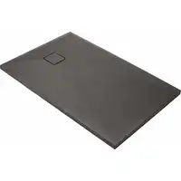 Brodzik CORREO prostokątny antracyt/titanium granitowy 100x90 cm DEANTE KQR_T45B