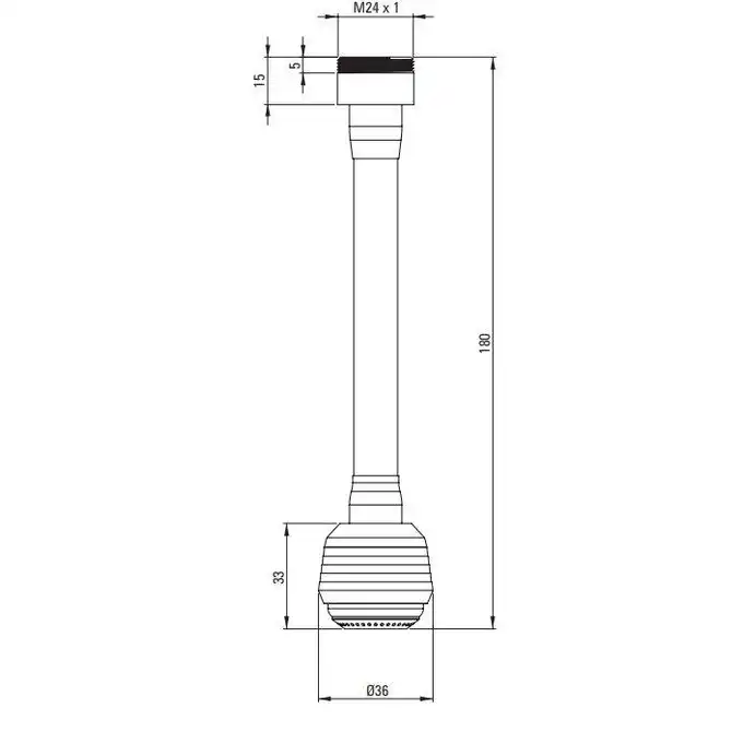 Aerator 2-funkcyjny na wężyku DEANTE ANW_062K