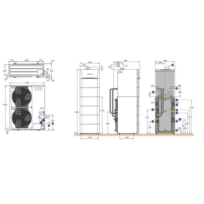 Modulens G AGC 25/11 TR Hybrid V200 DE DIETRICH 7641102