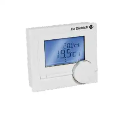 qSense Termostat pokojowy modulujący nieprogramowalny przewodowy DE DIETRICH 7612097