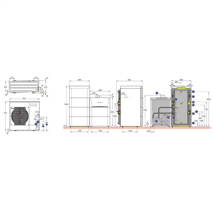 Modulens G AGC 35/8 MR Hybrid B200 DE DIETRICH 7641109