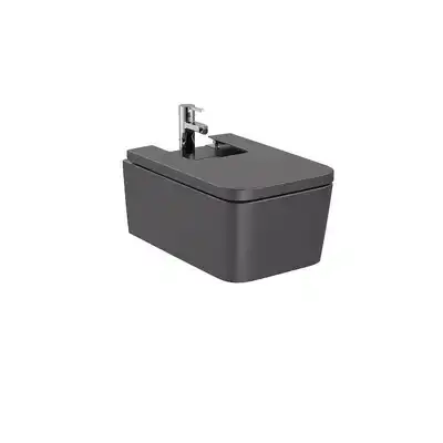 INSPIRA SQUARE Bidet podwieszany 560 x 370 onyx ROCA A357535640