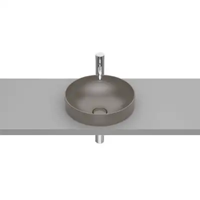 INSPIRA ROUND Umywalka 370x370 H75 FINECERAMIC cafe ROCA A32752R660