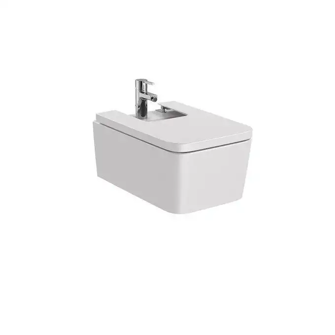 INSPIRA SQUARE Bidet podwieszany 560 x 370 perła ROCA A357535630