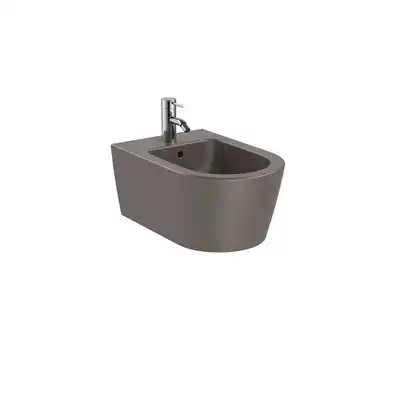 INSPIRA ROUND Bidet podwieszany 560 x 370 cafe ROCA A357525660