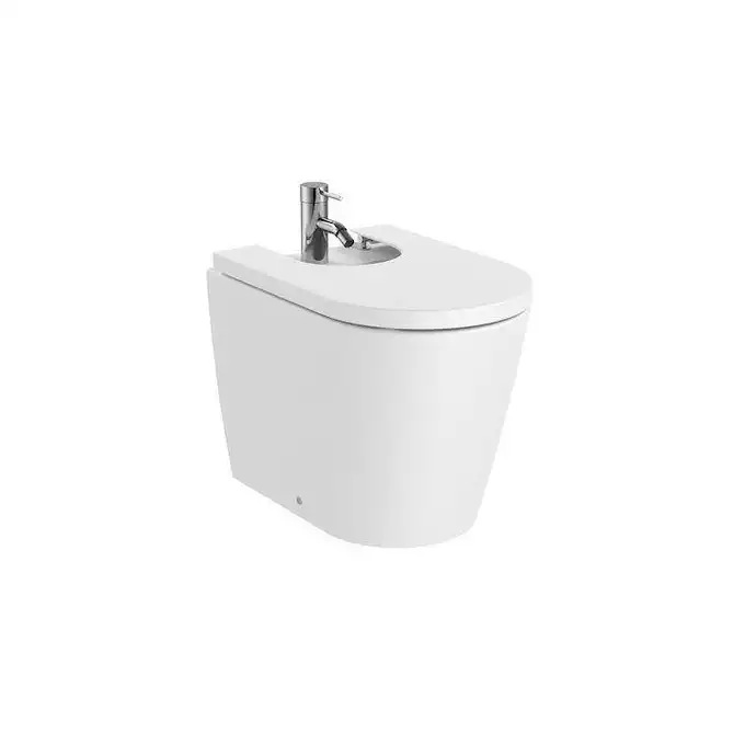 INSPIRA ROUND Bidet stojący BTW  560 x 370 biały mat ROCA A357527620