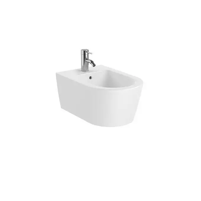 INSPIRA ROUND Bidet podwieszany 560 x 370 biały mat ROCA A357525620