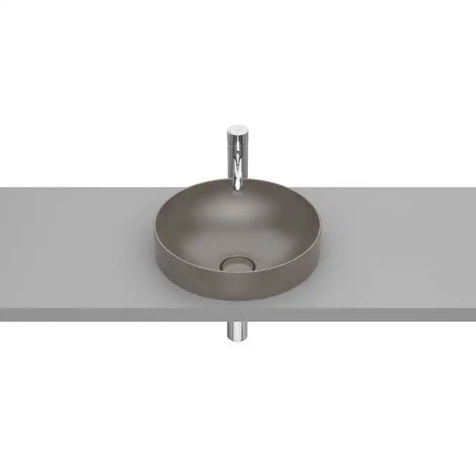 INSPIRA ROUND Umywalka 370x370 H75 FINECERAMIC cafe ROCA A32752R660