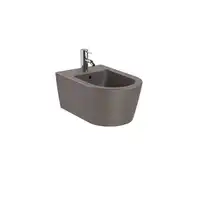 INSPIRA ROUND Bidet podwieszany 560 x 370 cafe ROCA A357525660