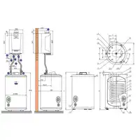 Pakiet: Gazowy kocioł kondensacyjny MCR3 evo 24T/SR100 + Termostat pokojowy iSense + Rekuperator Recovens V400 DE DIETRICH 7716670100KISRU