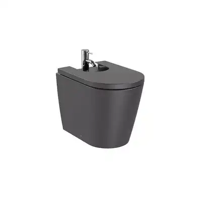 INSPIRA ROUND Bidet stojący BTW  560 x 370 onyx ROCA A357527640