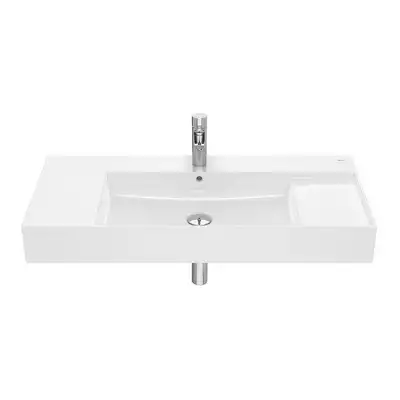 INSPIRA SQUARE Umywalka 1000x490 FINECERAMIC biały mat ROCA A32752A620