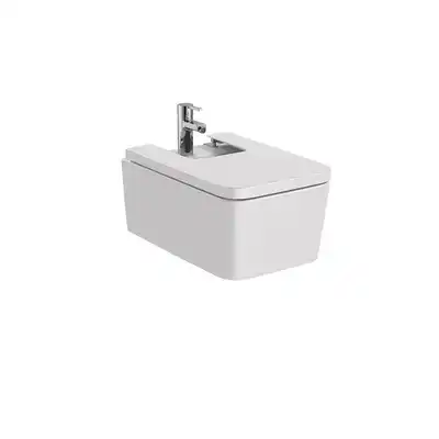 INSPIRA SQUARE Bidet podwieszany 560 x 370 perła ROCA A357535630