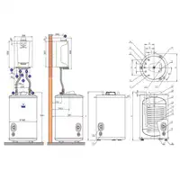 Pakiet: Gazowy kocioł kondensacyjny MCR3 evo 35T/SR150 + Regulator SMART TC DE DIETRICH 7716671150TC