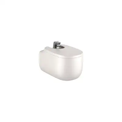 BEYOND Bidet podwieszany 580mm z otworami pod pokrywę beige ROCA A3570B6650