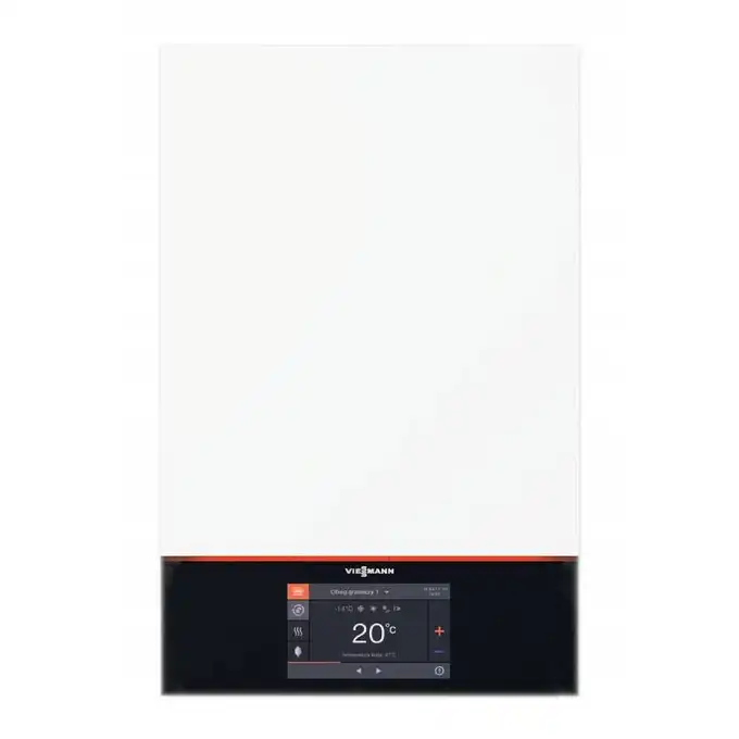 Pakiet Kondensacyjny kocioł gazowy Vitodens 200-W B2HF 19 kW + Moduł obsługowy HMI 7&quot; + Zasobnik Vitocell 100-W VIESSMANN Z020942