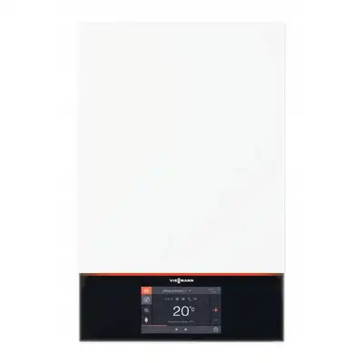 Pakiet Kondensacyjny kocioł gazowy Vitodens 200-W B2HF 32 kW + Moduł obsługowy HMI 7&quot; VIESSMANN Z020944