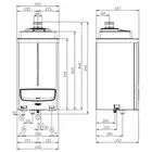 Jednofunkcyjny kocioł kondensacyjny VICTRIX PRO 55 2 ErP IMMERGAS 3.025618