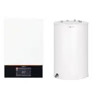 Pakiet Kondensacyjny kocioł gazowy Vitodens 200-W B2HF 19 kW + Moduł obsługowy HMI 7&quot; + Zasobnik Vitocell 100-W VIESSMANN Z020942