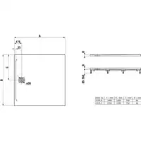 Brodzik Laufen PRO 1500 x 1500 mm, grafitowy LAUFEN H2139530780001