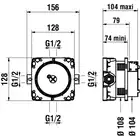 Element montażowy baterii podtynkowej Simibox Light LAUFEN HF574038000000