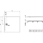 Brodzik Laufen PRO 1500 x 1500 mm, grafitowy LAUFEN H2139530780001