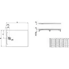 Brodzik Laufen Pro, Marbond, prostokątny 1000 x 800 mm, grafitowy LAUFEN H2109510780001