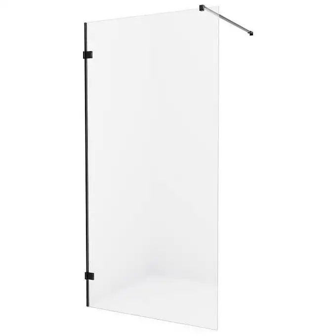 Kabina prysznicowa AVEXA BLACK 140x200 walk-in czyste 8mm Active Shield NEW TRENDY EXK-1973