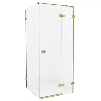 Kabina prysznicowa AVEXA GOLD P prostokątna drzwi pojedyncze 110x80x200 szkło czyste 6mm Active Shield NEW TRENDY EXK-1876