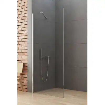 Kabina prysznicowa NEW SOLEO walk-in 100x195 szkło 6mm czyste z powłoką NEW TRENDY K-0460