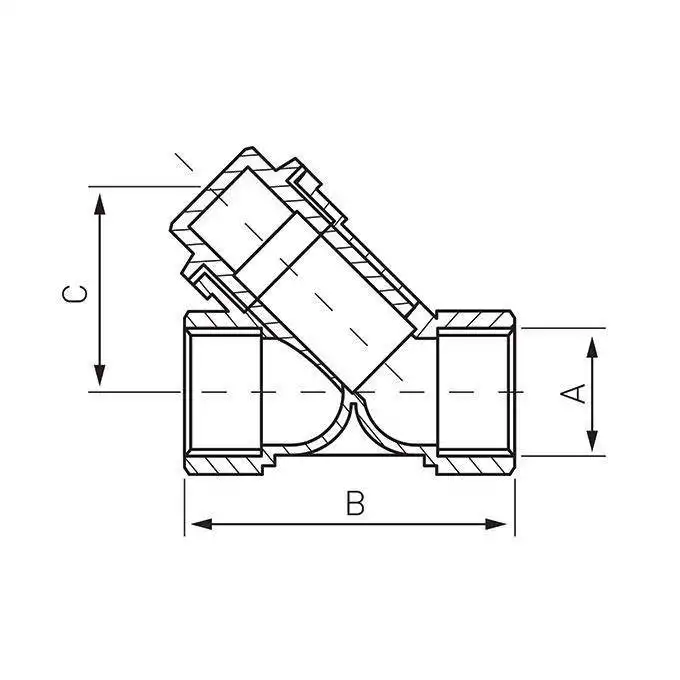 Filtr osadnikowy do c.o. 5/4&quot; FERRO F04