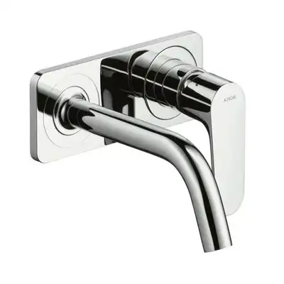 AXOR Citterio M Jednouchwytowa bateria umywalkowa montaż ścienny podtynkowy z wylewką 167mm HANSGROHE 34112000