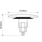 Korek zamykający &quot;klik-klak&quot; do zestawu wannowego MCALPINE PLUGCB-AUT-52