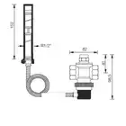 Zawór bezpieczeństwa, z kapilarą 1,3 m HONEYWELL TS131-3/4A