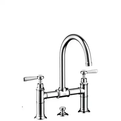 AXOR Montreux 2-uchwytowa bateria umywalkowa 220 z chwytami jednoramiennymi HANSGROHE 16511000