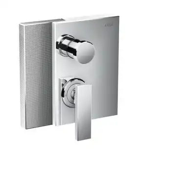 AXOR Edge Jednouchwytowa bateria wannowa do instalacji podtynkowej - szlif diamentowy HANSGROHE 46451000