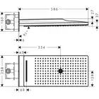 Rainmaker Select Głowica prysznicowa 580 3jet HANSGROHE 24001600